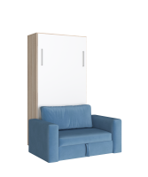 Раскладушка 900_Сонома+Белый с диваном_синий0001