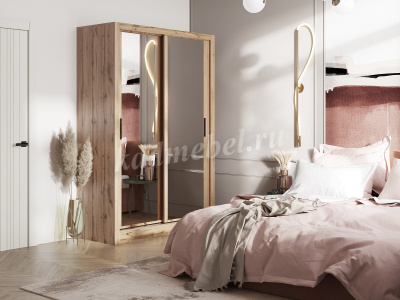 Шкаф-купе Дрим-2 1500 (Дуб вотан)