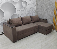 Угловой диван-кровать Милан с оттоманкой правый (2 кат)