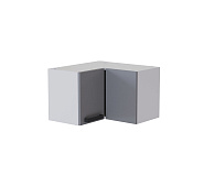 Шкаф верхний угловой УВП 360 кухня Танго (Белый/Белый глянец)