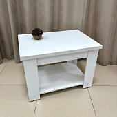 Стол журнальный раскладной СЖ-17 (Белый)