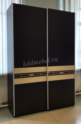 Шкаф-купе Ривьера-95.15 (Венге/Беленый дуб)