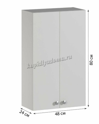 Шкаф подвесной Генезис №4 (Белый)