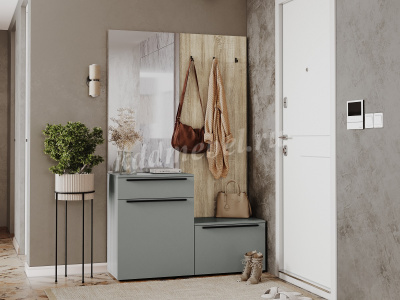 Зеркало Люмьер 900 (Дуб сонома)