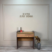 Туалетный стол Аделина Люкс (Дуб золотой/Paris 03)