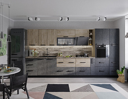 Крафт (Дуб крафт серый)