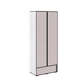 Шкаф Асцелла (Белый/Графит серый)