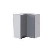 Шкаф верхний угловой сушка УСП2 кухня  Кантри (Белый/Бетон светлый)