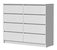 Комод Лето-8 1.2 (Белый)