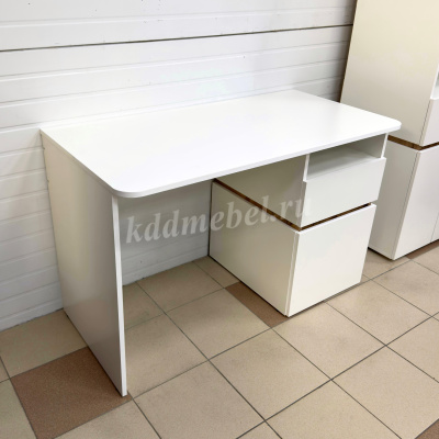 Стол письменный Аркон (Дуб вотан/Белый)