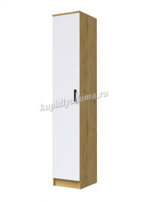 Пенал Соло (Дуб Вотан/Белый)