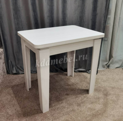 Стол обеденный Фантазия раскладной (Белый рамух)