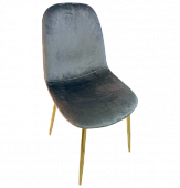 Стул обеденный BM-DC001-G (Серый/Ноги золото)