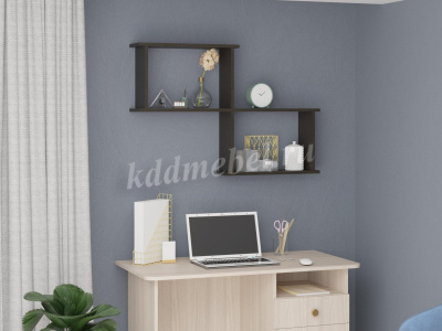 Полка книжная навесная №1 (Венге)