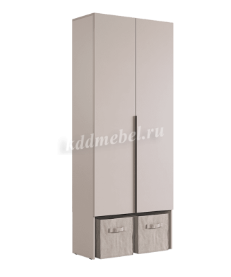 Шкаф 2дв. Баско L800 (Кашемир)