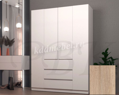 Шкаф распашной Мика 1.6 (Дуб сонома)